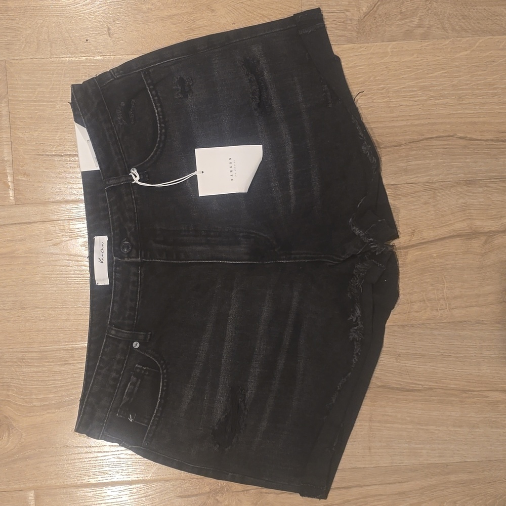 Kancan high rise shorts size XL